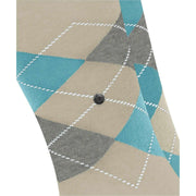Burlington Everyday Argyle 2-pack sokken - Zemet Beige
