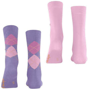 Burlington Everyday Mix 2-pack sokken - Lila