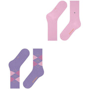 Burlington Everyday Mix 2-pack sokken - Lila