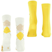 Burlington Everyday Mix 2-Pack Sokken - Gebroken Wit