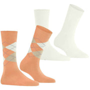 Burlington Everyday Mix 2-pack sokken - perzikoranje