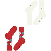 Burlington Everyday Mix 2-Pack Sokken - Tulp Rood