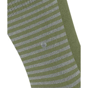 Burlington Everyday Stripe Mix 2-pack sokken - Salvia groen