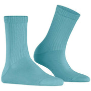 Burlington Fleet Street Sokken - Key Largo Blauw