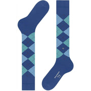 Burlington King Kniekousen - Komblau Blauw