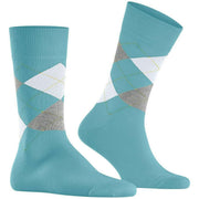 Burlington King Sokken - Key Largo Blauw