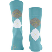 Burlington King Sokken - Key Largo Blauw