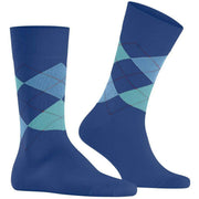 Burlington King Sokken - Kornblau Blauw