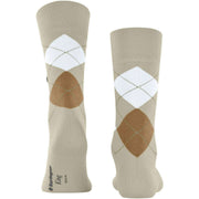 Burlington King Sokken - Zijde Beige