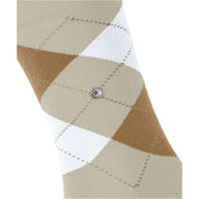 Burlington King Sokken - Zijde Beige