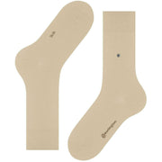 Burlington Lord Sokken - Zijde Beige