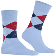 Burlington Manchester Sokken - Arctic Sky Blue