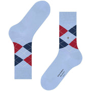 Burlington Manchester Sokken - Arctic Sky Blue