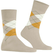 Burlington Manchester Sokken - Crème Beige
