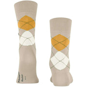 Burlington Manchester Sokken - Crème Beige