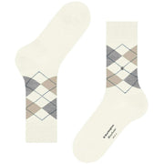 Burlington Manchester Sokken - Gebroken Wit