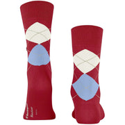 Burlington Manchester Sokken - Tropicana Rood