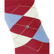Burlington Manchester Sokken - Tropicana Rood