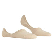 Burlington Merseyside onzichtbare sokken - havermoutbeige