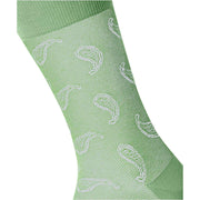 Burlington Paisley Sokken - Rustig Groen