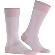 Burlington Paisley Sokken - Sportief Roze Roze