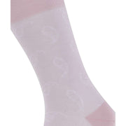 Burlington Paisley Sokken - Sportief Roze Roze