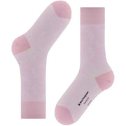 Burlington Paisley Sokken - Sportief Roze Roze
