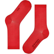 Burlington Princess Street Sokken - Bloody Mary Rood