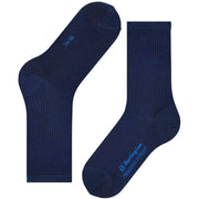 Burlington Princess Street Socks - Blauwe kraag