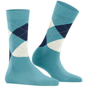 Burlington Queen Sokken - Key Largo Blauw