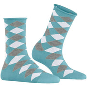 Burlington Sandy Korte Sokken - Key Largo Blauw