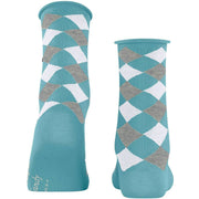 Burlington Sandy Korte Sokken - Key Largo Blauw