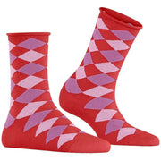 Burlington Sandy Korte Sokken - Tulp Rood