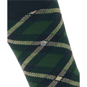 Burlington Tartan Sokken - Marineblauw