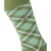 Burlington Tartan Sokken - Salvia Groen