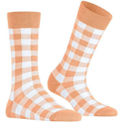 Burlington Vichy Sokken - Perzik Oranje