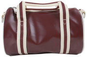 Fred Perry Classic Mini Barrel Bag - Ossenbloed/Ecru Crème