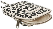 Achtertas Bill Telefoontasje - Luipaard Off White