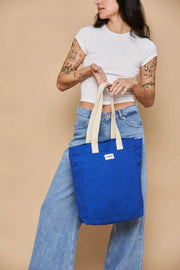 Achtertas Paul Tote Bag - Elektrisch Blauw