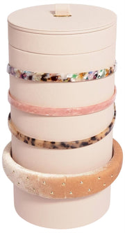 Stackers haaraccessoire organizer - roze