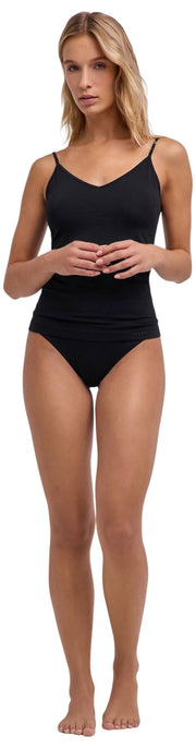 Falke Daily Naadloze Spaghetti Top - Zwart