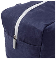 Roka Sloane middelgrote draagtas van katoenen canvas - marineblauw
