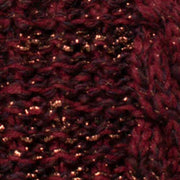 Cabaia Brick Lane Beanie - Burgundy Lurex