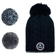 Cabaia Creamy Gin Beanie - Dark Blue