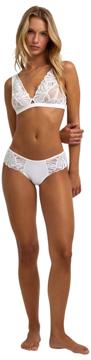 Falke Delicate Touch Driehoekbralette - Ivoor