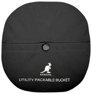 Kangol multifunctionele, opvouwbare vissershoed - zwart