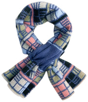 Powder Dani Cosy Sjaal - Denimmix Blauw