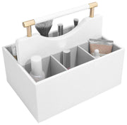 Stackers Klassieke Cosmetische Organizer - Witte Pebble