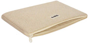 Hindbag Ava Medium Weave 15-inch laptoptas - Nude Beige
