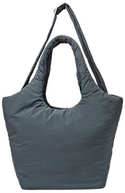 Roka Oxford Medium Taslon Schoudertas - Raafgrijs